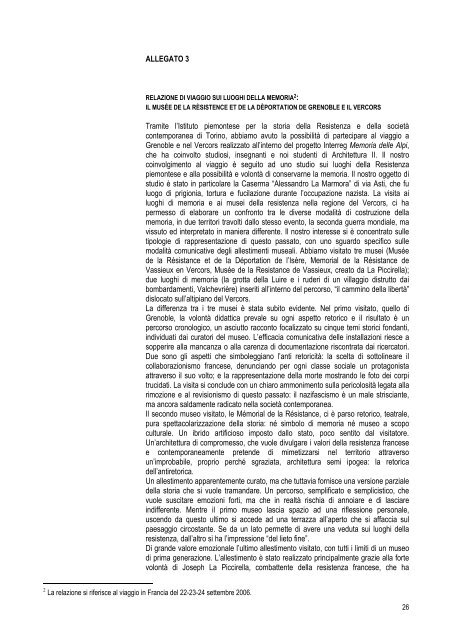 caserma alessandro lamarmora di via asti - Istituto piemontese per ...