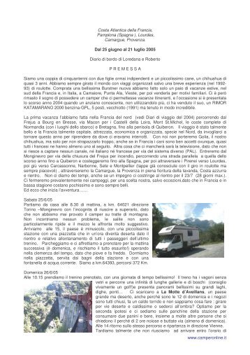 La costa Atlantica, Pirenei, Spagna - Camper online