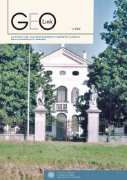 Anno 7 - numero 1/2012 - Collegio dei Geometri della Provincia di ...