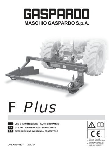 Operation Manual-Spare Parts F Plus 2012-04 (G19503211).pmd