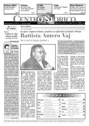 Battista Antero Vaj - Ass. cult. IL CENTRO STORICO