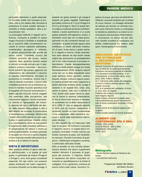 Rivista l'Arbitro 2/2012 - Associazione Italiana Arbitri
