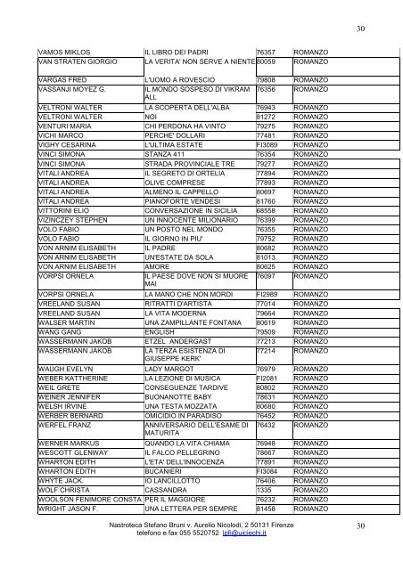 LIBRO PARLATO catalogo mp3 2010.pdf - Comune di Pomarance