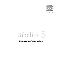 Sibelius User Guide