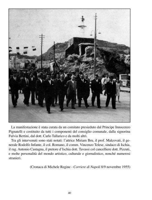 Lacco Ameno e l'isola d'Ischia - Gli anni - La Rassegna d'Ischia