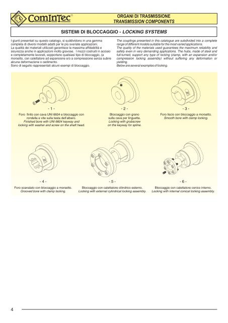 Catalogo - giunti elastici - Tecnica Industriale S.r.l.