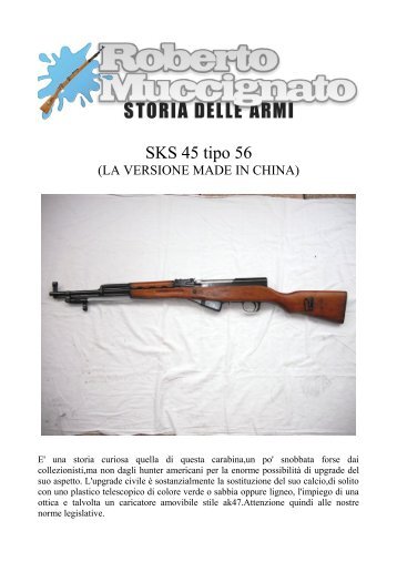 SKS 45 tipo 56 - Tiropratico.com