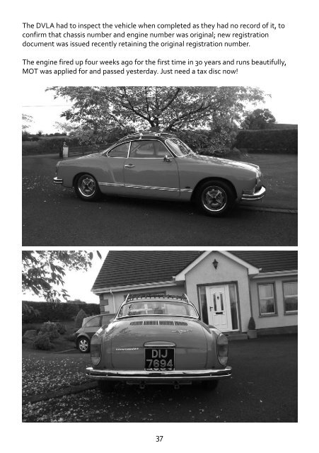 KK July-Sept.indd - Karmann Ghia Owners Club