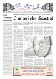 Cimiteri che disastro!