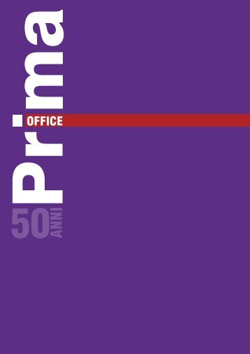 Scarica il nuovo Catalogo Office - Prima srl