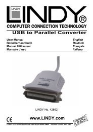 USB to Parallel Converter - Lindy