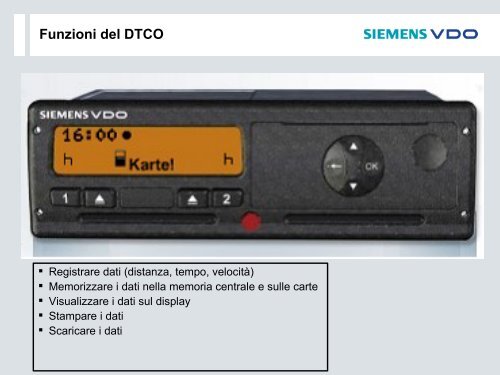 Scarica la spiegazione di come funziona un cronotachigrafo