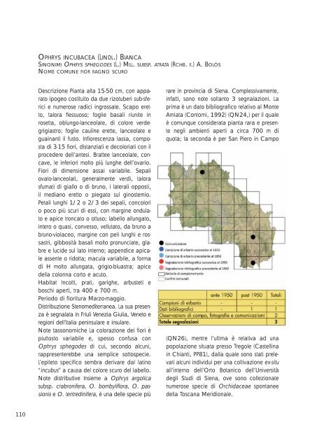 Atlante delle orchidee della Provincia di Siena (dimensione: 6Mb)