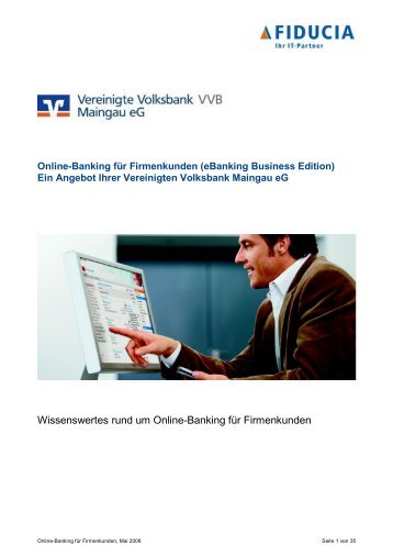 Online-Banking für Firmenkunden - Vereinigte Volksbank Maingau eG