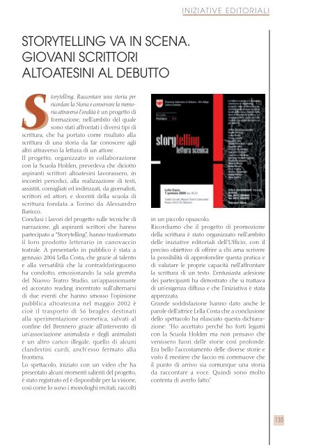 Scripta Manent 2004 (PDF, ca 3 MB) - Rete Civica dell'Alto Adige