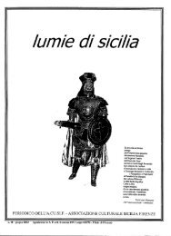 giugno 2003 - Associazione Culturale Sicilia Firenze