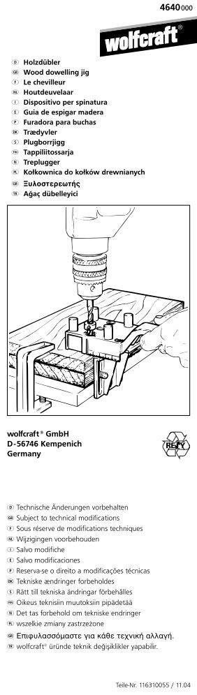 4640alt Einzelseiten - Wolfcraft