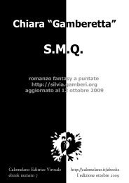 Chiara “Gamberetta” - S.M.Q. - Calomelano