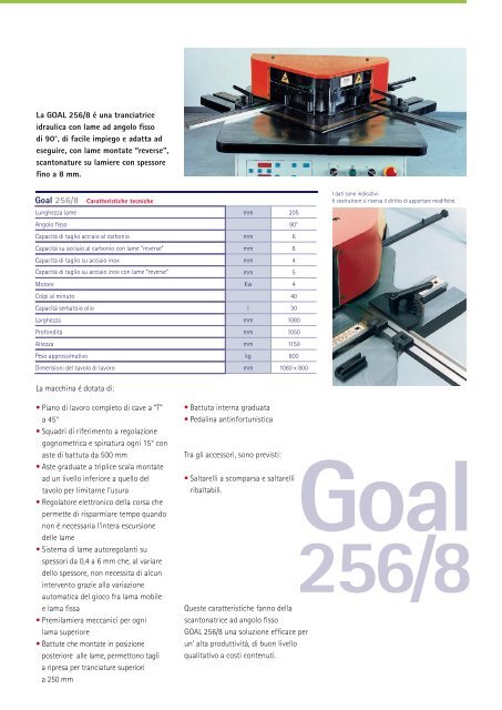 catalogo Goal - Schiavi