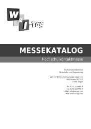 Messekatalog 2012 - VWI-Siegen
