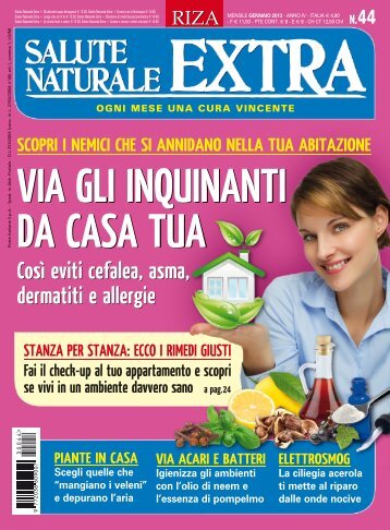 Così eviti cefalea, asma, dermatiti e allergie - Riza