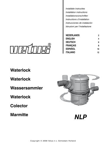 Waterlock Waterlock Wassersammler Waterlock ... - VETUS.com