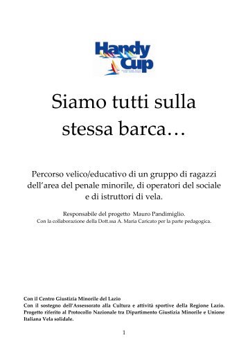 26 aprile 2007 - Percorso velico-educativo “siamo tutti