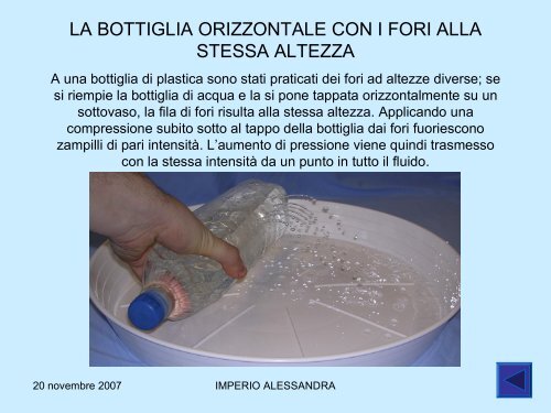 Fluidi in equilibrio - Dipartimento di Fisica