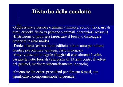 Il Disturbo da deficit di attenzione con iperattività