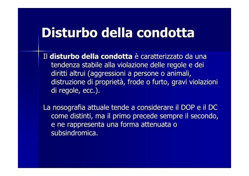 Il Disturbo da deficit di attenzione con iperattività