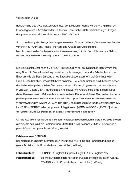 Niederschrift über die Besprechung des GKV ... - ip inside partner