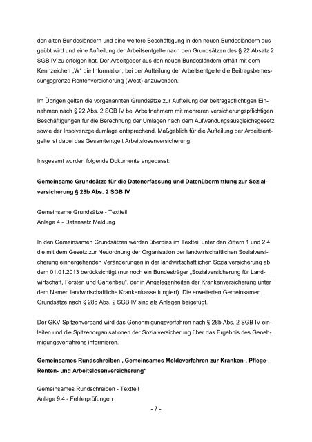 Niederschrift über die Besprechung des GKV ... - ip inside partner