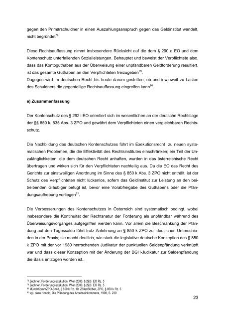 (PDF) Gutachten Kontopfändung - vzbv