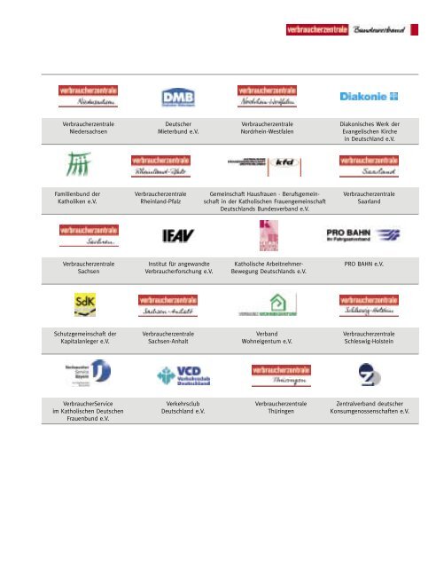 Die Stimme der Verbraucher - Verbraucherzentrale