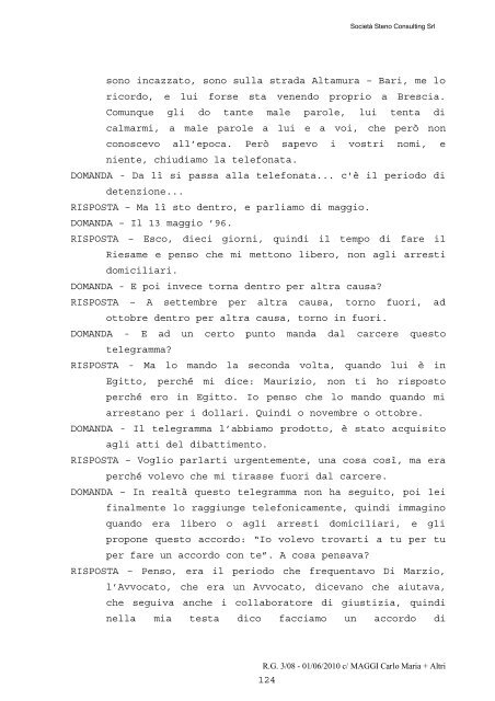 Udienza 01/06/10 - 28 Maggio 1974