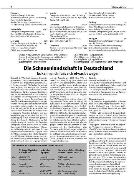 Das neue VZV-Journal nun zum download - Verband der ...