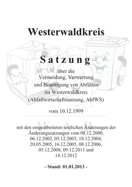 [Abfallwirtschaftssatzung Stand 2013] AbfWSBroschre_2013.pdf