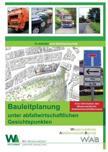 Bauleitplanung_2012.pdf - Westerwaldkreis-AbfallwirtschaftsBetrieb