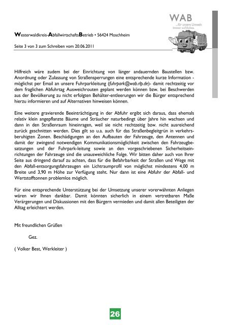 Bauleitplanung_2012.pdf - Westerwaldkreis-AbfallwirtschaftsBetrieb