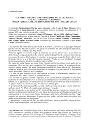 ''LA PATRIA CHIAMÒ'': L'AUTOBIOGRAFIA DI LUCA BARISONZI, L ...