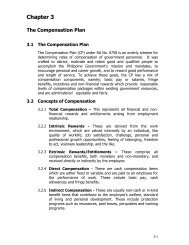 Chapter 3 The Compensation Plan - DBM
