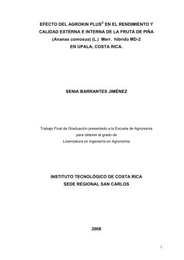 Efecto del agro ... en Upala , Costa Rica.pdf - Tecnológico de Costa ...