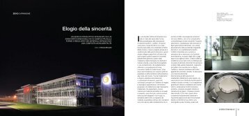 Elogio della sincerità - Mozzo Prefabbricati