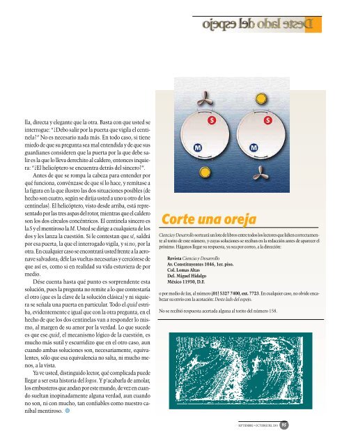 Septiembre-octubre - Revista Ciencia y Desarrollo - Conacyt