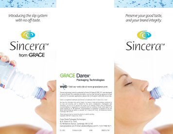 Sincera - Grace Darex