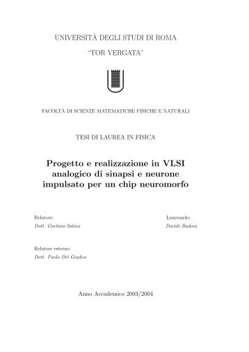 pdf document - INFN Roma Tor Vergata