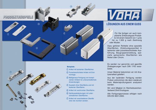 PDF Prospekt - Helmut VOSS - Beschläge + Druckguss GmbH