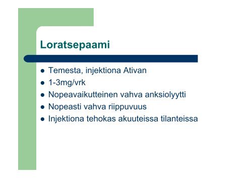 Psyykepotilaan lääkehoito luento 2010