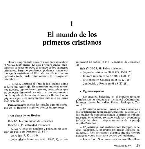 Para leer el Nuevo Testamento - Etienne Charpentier - OpenDrive