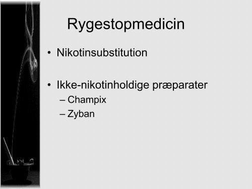 Rygestop og psykofarmaka - Nordjysk Sundhed